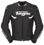 Black Furygan Motorcycle Akira Leather Jacket