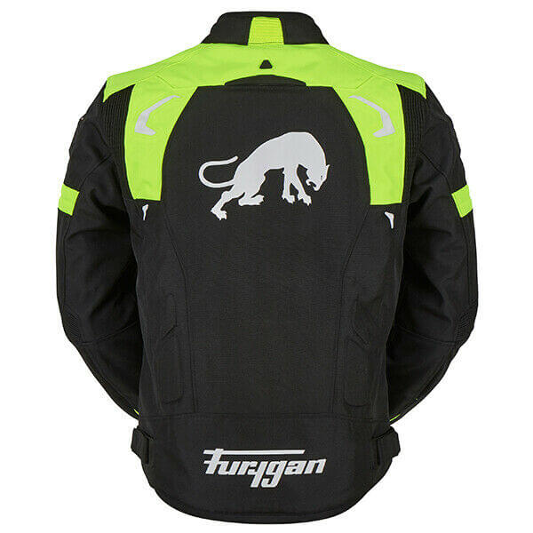 Amazon.com: Furygan Fury Sherman Sport Fit Leather CE Motorcycle Jacket -  Black M : Automotive
