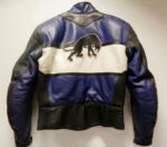 Furygan Blue Black And White Motorcycle Leather Jacket