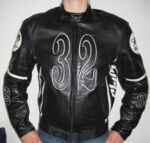 Furygan Motorcycle Black Leather Jacket