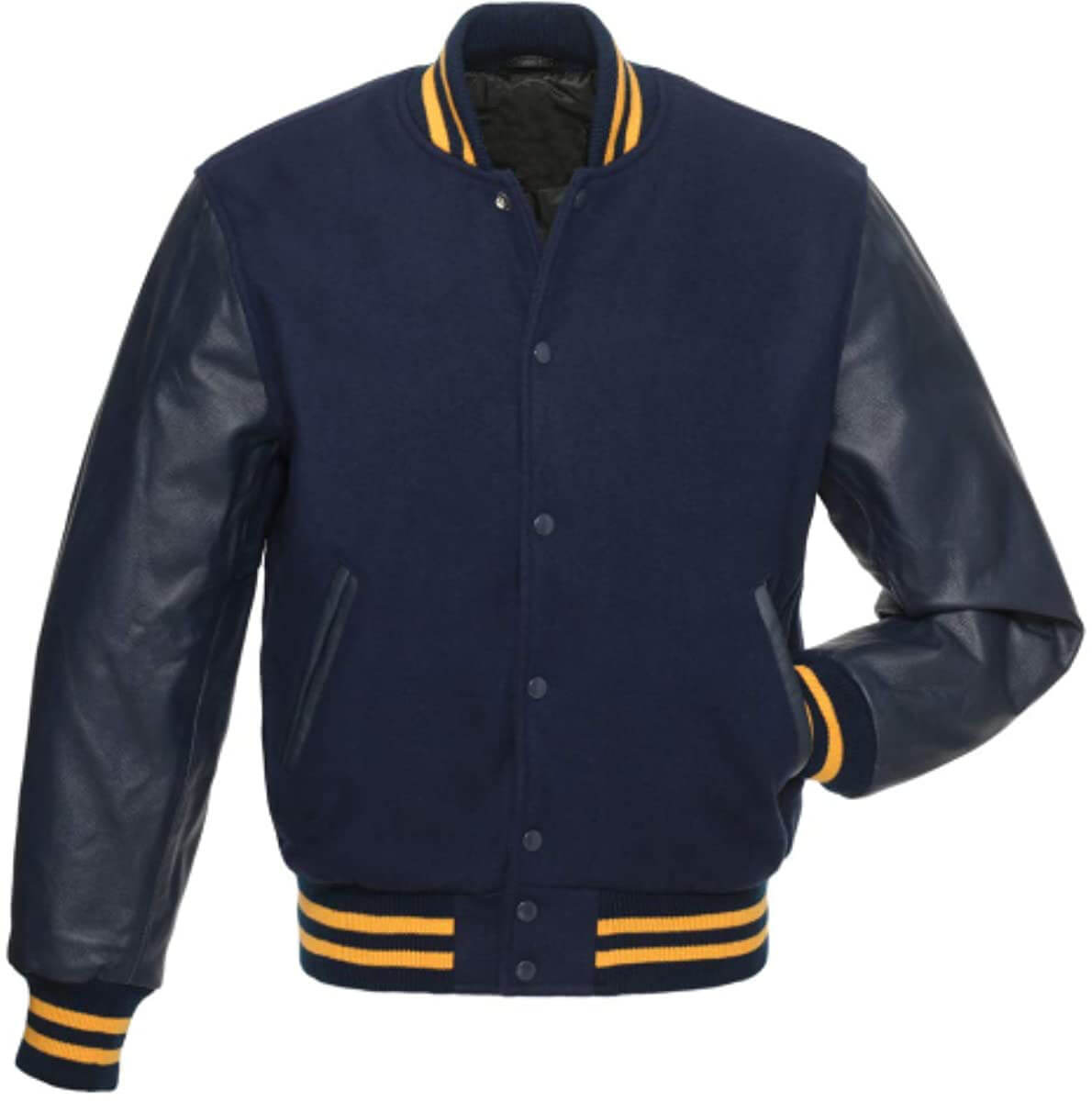 Buy 2Xl - Navy Blue Varsity Jacket For Men Bomber Jacket For Men Online at  Best Prices in India - JioMart.