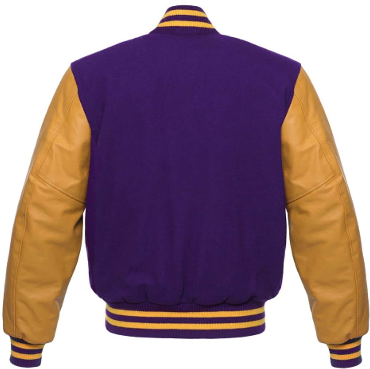 Purple Varsity Letterman Baseball Jacket - Maker of Jacket