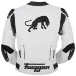 White Furygan Motorcycle Akira Leather Jacket