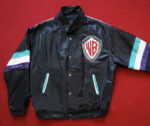 90s Looney Tunes Rap Hip Hop Leather Jacket
