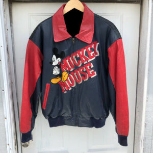 Disney Mickey Mouse Unlimited Leather Jacket