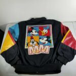 Jeff Hamilton 90s Disney Black Leather Jacket