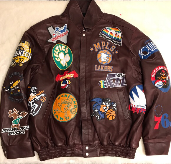 Jeff Hamilton NBA Hardwood Classic Leather Jacket