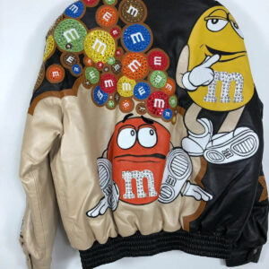 Limited Edition M&M Swarovski Leather Jacket