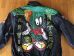 Marvin The Martian Looney Tunes Vintage Leather Jacket