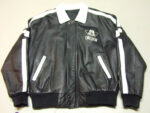 Mickey Mouse Black White Leather Jacket