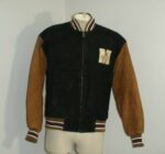 Mickey Mouse Embroidered Suede Leather Jacket