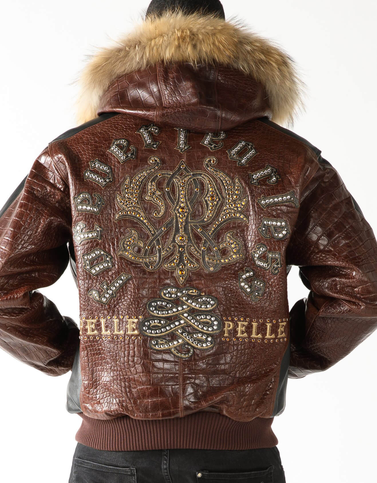 Pelle Pelle Brown Forever Fearless Leather Jacket - Maker of Jacket