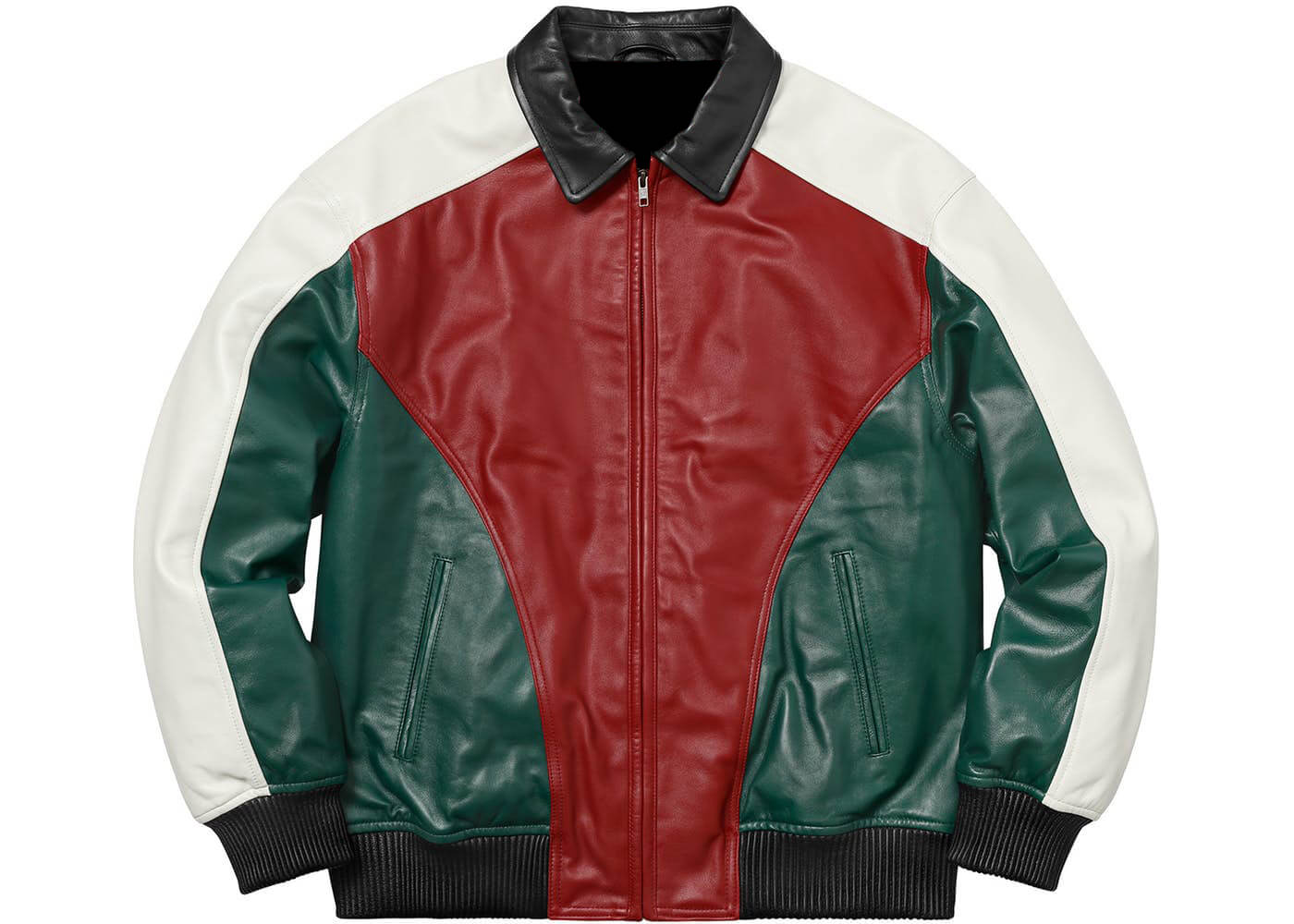 Maker of Jacket Black Leather Jackets Supreme Arc Logo Studded