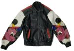 Vintage Disney Mickey Mouse Leather Jacket