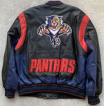 Vintage-Florida-Panthers-Black-Leather-Jacket