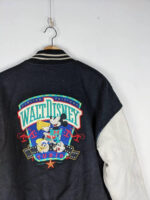 Vintage Walt Disney Mickey Mouse Varsity Bomber Jacket