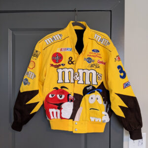 Vintage Yellow NASCAR M&M Cotton Jacket