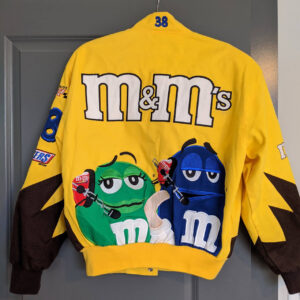 Vintage Yellow NASCAR M&M Cotton Jacket