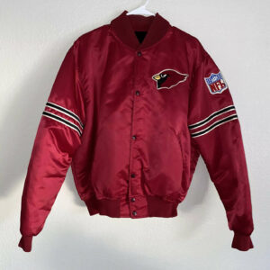 Arizona Cardinals Red Pro Line Satin Jacket