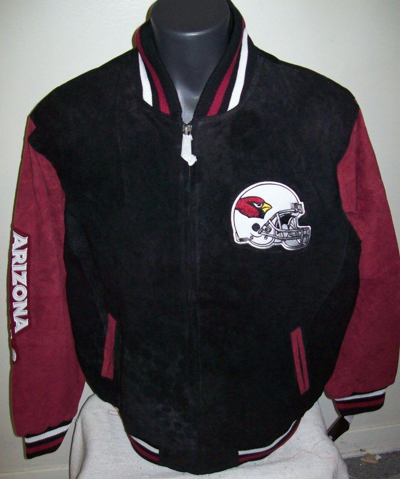 Maker of Jacket NFL Arizona Cardinals Jeff Hamilton Varsity