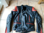 Black Honda Motorcycle Biker Leather Jacket