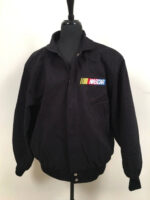 Black NASCAR Racing Cafe Bomber Jacket