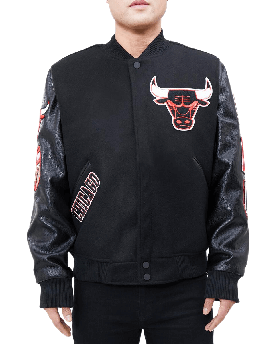 Pro Standard Chicago Bulls 6X Champs Varsity Jacket