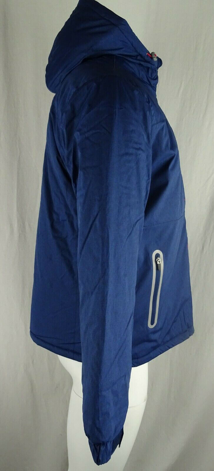 Buffalo Bills NFL Packable Puffer Jacket w Bag, Blue, Big & Tall Men 6XL