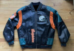 Carl Banks G III NFL Miami Dolphins Leather Jacket