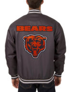 Chicago Bears NFL Charcoal Bomber Jacket