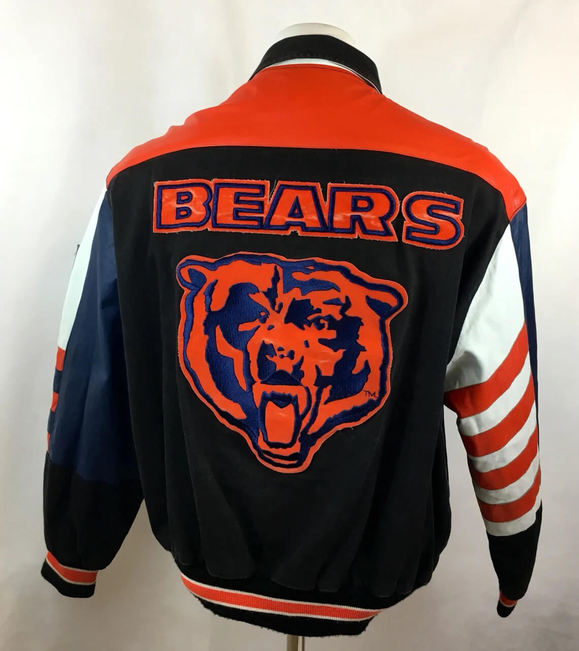 NFL Blue Chicago Bears Letterman Jacket - Jackets Creator