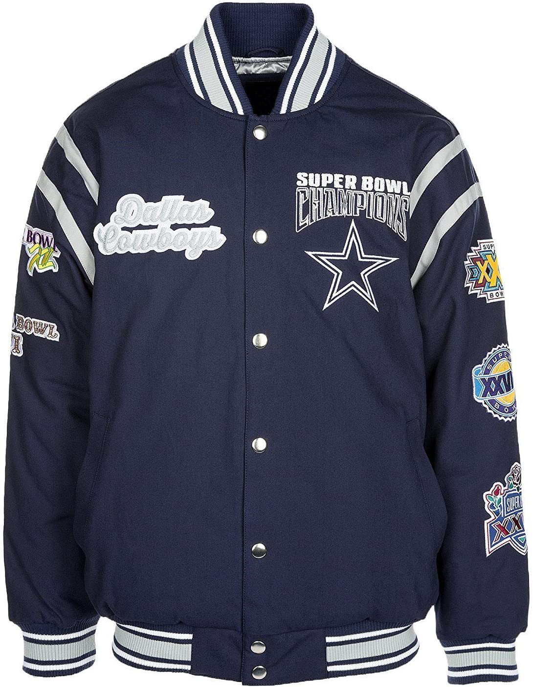 Dallas Cowboys NFL 5 Time Super Bowl Jacket