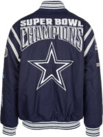 Super Bowl Champions 5X Dallas Cowboys Varsity Jacket - Jackets Masters