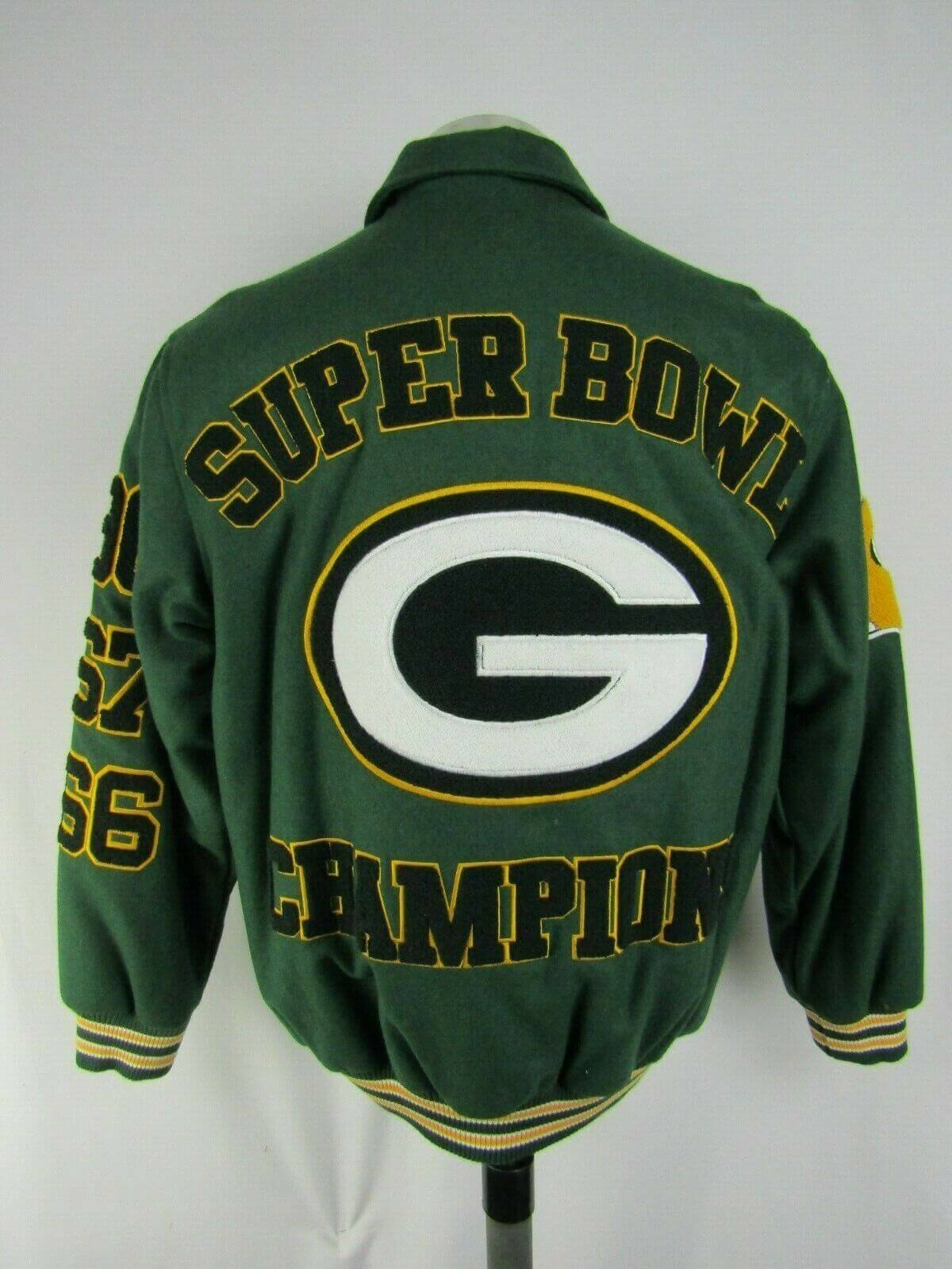 online shop offers Vintage and Bay Green Green Green Bay Packers Packers  Varsity Varsity Jacket 