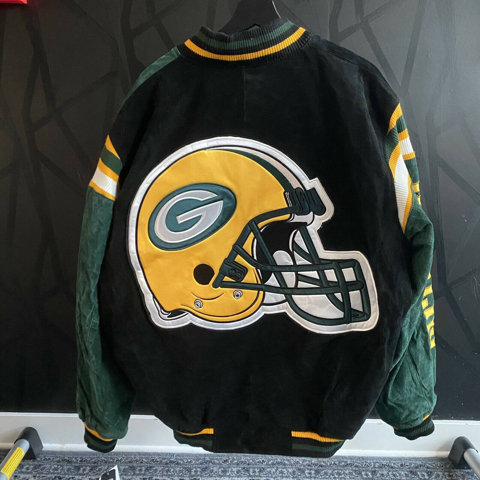 Green Bay Packers NFL Wool Leather Jacket - Maker of Jacket