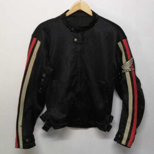 Honda Motorcycle Black Textile Jacket