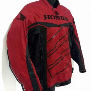 Honda Red And Black Motorcycle Racing Textile Jacket