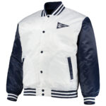MLB Chicago Cubs Jeff Hamilton Satin Full Snap Jacket