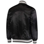 Miami Dolphins Locker Room Satin Full Snap Jacket