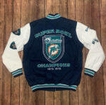 Miami Dolphins Super Bowl Champions Varsity Jacket