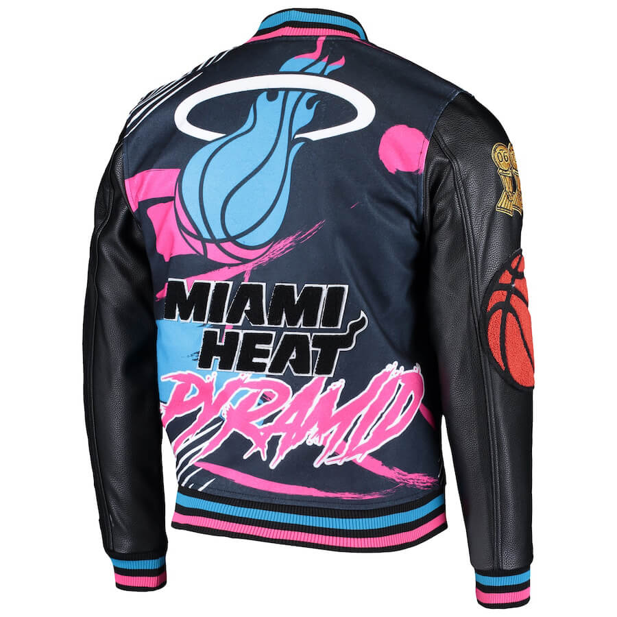 NBA Basketball Miami Heat Varsity Jacket - Jackets Expert