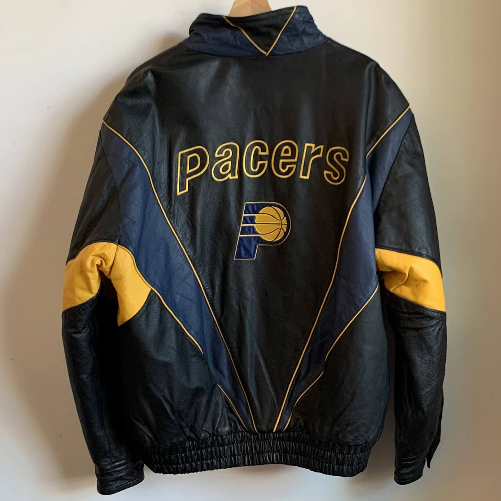 Maker of Jacket NBA Teams Indiana Pacers Basketball Leather Jacket