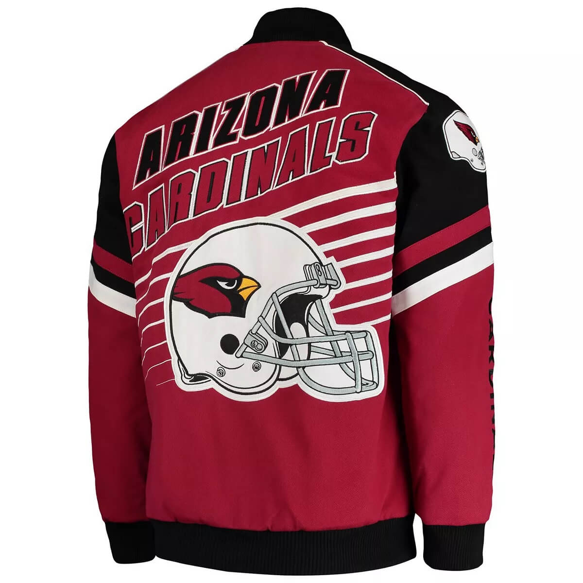 VINTAGE NFL ARIZONA CARDINALS BOMBER JACKET SIZE XL