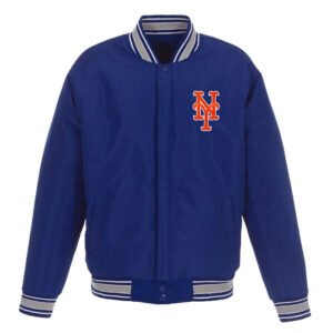 New York Mets Pro Standard Retro Classic Wool Varsity Jacket