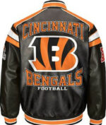 CINCINNATI BENGALS Jacket Black and Orange Football Blazer 