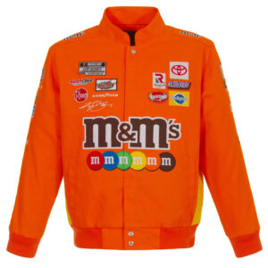 Orange Kyle Busch NASCAR M&Ms Cotton Jacket