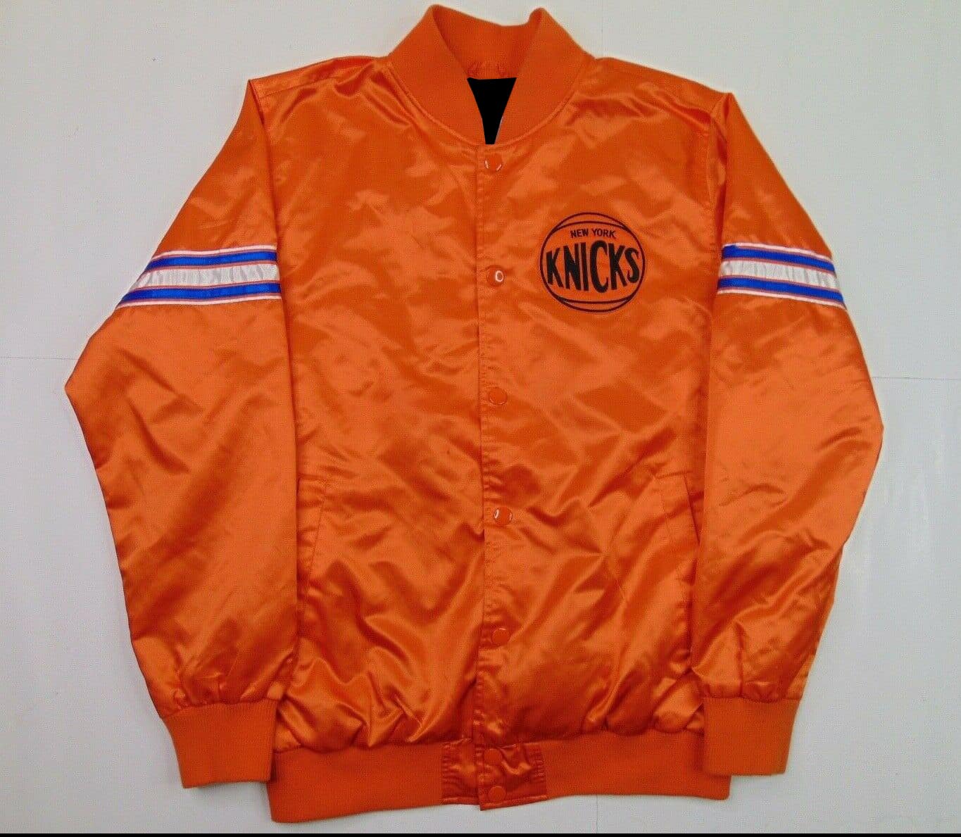 Mitchell & Ness New York Knicks NBA Primetime LW Satin Jacket L / Orange