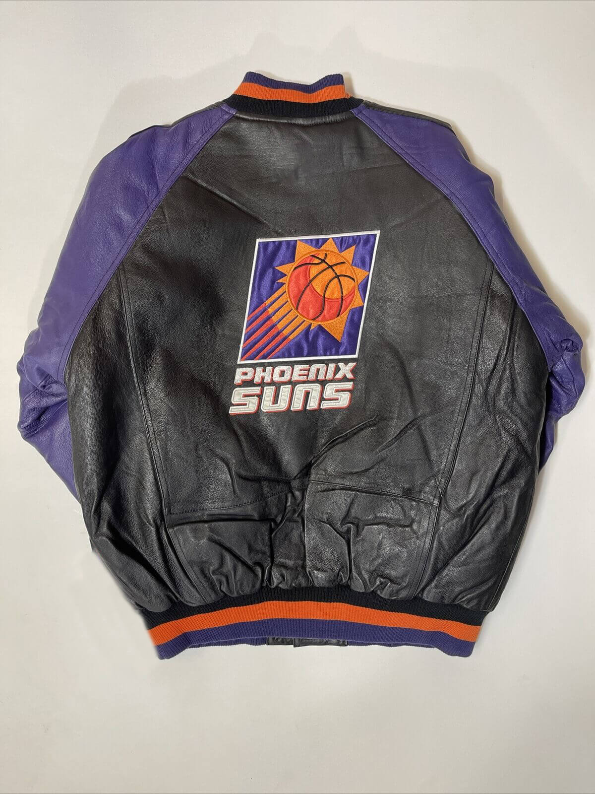 Maker of Jacket Phoenix Suns Pro Player NBA Basketball Leather Jacket