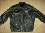 Pro Player Black Detroit Lions Leather Jacket