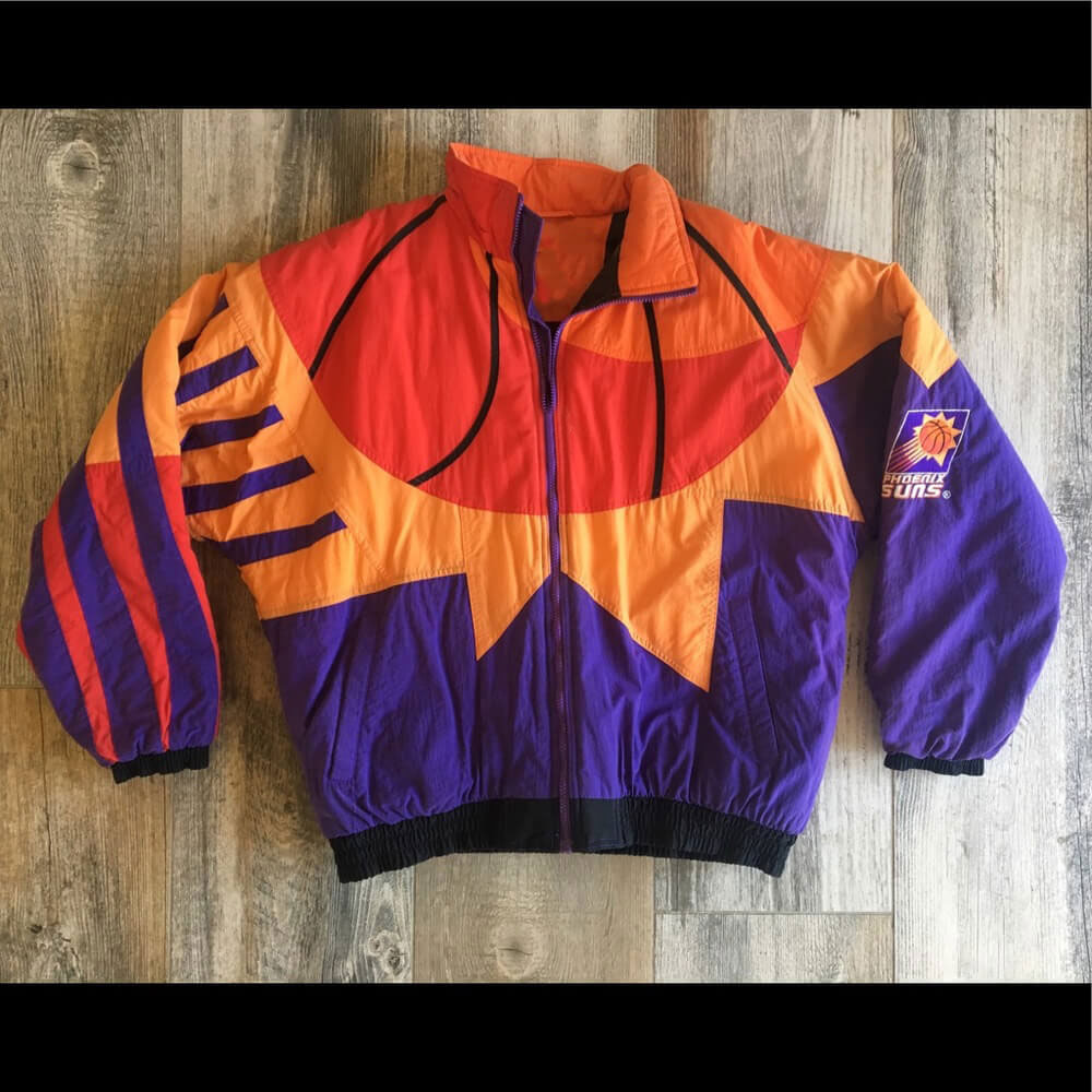 90s Vintage NBA Starter Phoenix Suns Puffer Jacket